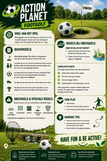 Footgolf spelregels